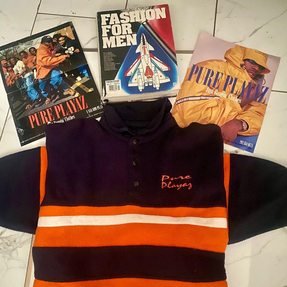 PURE PLAYAZ 90’s Vintage Bangin’ Fleece Sz 2X
